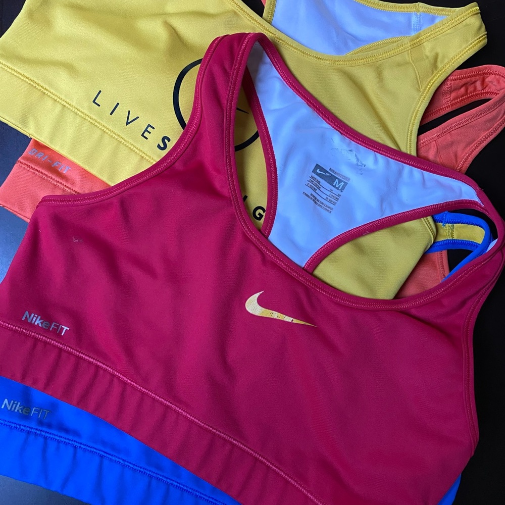 6 Nike Dri-Fit Sports Bras